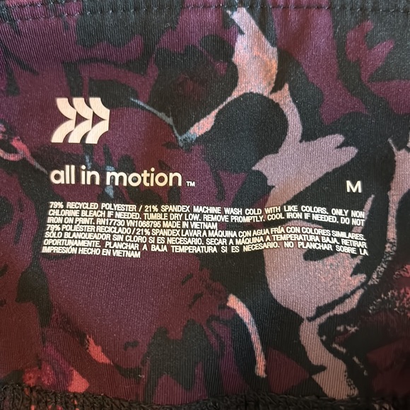 All in Motion 7/8 Leggings -Size M - Picture 3 of 3